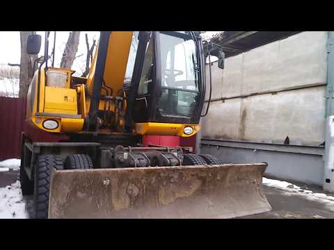 Видео: JCBJS160Wзасыпка