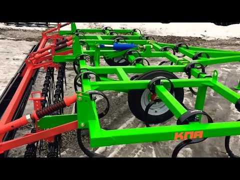 Видео: Культиватор прицепной четырехрядный  КПА 5