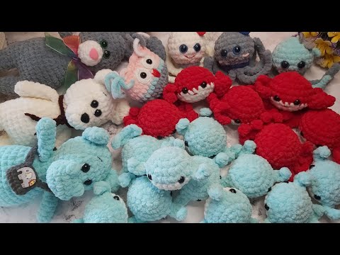 Видео: 23 игрушки из пряжи Ализе  Веллуто Амигуруми Новая игрушка Зуза