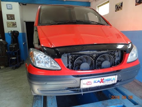 Видео: MERCEDES Vito. боковой удар.