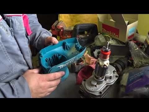 Видео: Замена ротора MAKITA HR4001C