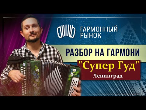 Видео: Супер гуд Ленинград РАЗБОР на гармони
