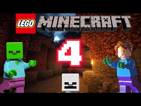 Видео: Лего Майнкрафт анимация | Часть 4 (Утомление)