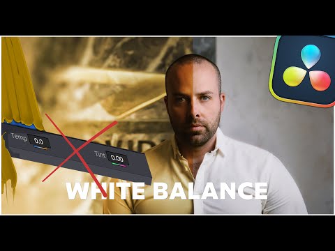 Видео: Правилният метод за БЯЛ БАЛАНС в Davinci Resolve