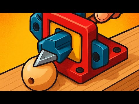 Видео: Приспособление для снятия фасок на четки от Евгения 🇩🇪👏#какделатьчетки