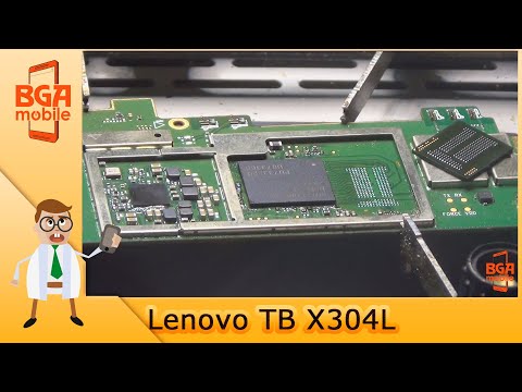 Видео: Lenovo TB X304L Привязка EMMC проц побеждена