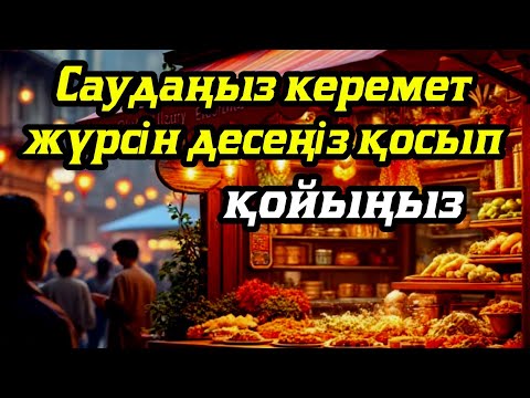 Видео: САУДАҢЫЗДЫ БЕРЕКЕЛІ ЕТЕТІН ДҰҒА/САУДА ДҰҒАСЫ!!!