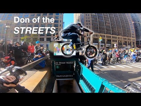 Видео: BMX-райдеры покоряют Нью-Йорк! (Don of the Streets)