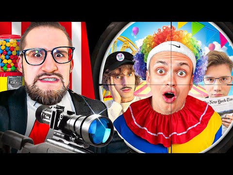 Видео: СНАЙПЕР vs ШПИОН! НАЙДИ ШПИОНА СРЕДИ 50 ЧЕЛОВЕК В ПАРК ОСТРОВ МЕЧТЫ! (ft. Бустер, Шадоукек, Кокошка)