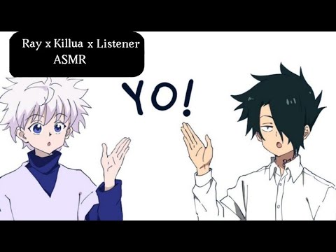 Видео: "Моя идиотка!" | ASMR Killua, Ray | Killua x Ray x Listener | sub rus