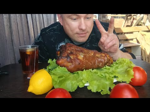 Видео: мукбанг/свиная рулька/mukbang/devoured/
