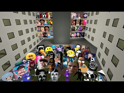 Видео: Слишком много Nextbots в Liminal Hotel! (Gmod)