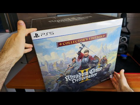 Видео: КОЛЛЕКЦИОНКА за 230$ - KINGDOM COME DELIVERENCE 2 COLLECTORS EDITION PS5.