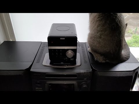 Видео: Муз центр Mystery mmk-730u + колонки Aiwa 999mk2 - раскачает ли...