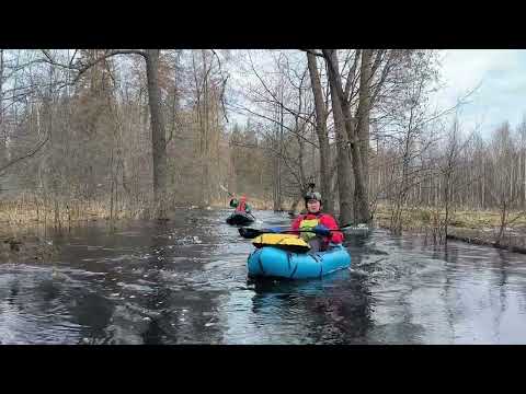 Видео: Чёрные воды Солотчи реки. Документальный фильм. Пакрафтинг в Рязанской области.
