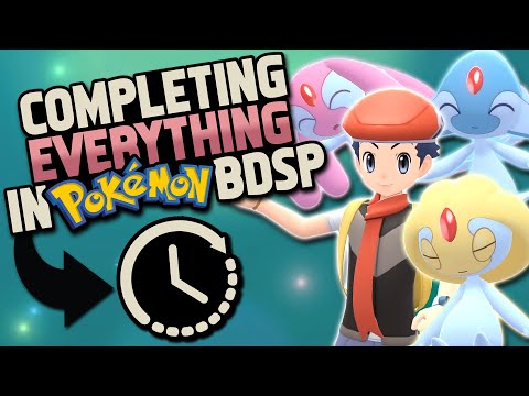 Видео: КАК ЛЕГКО МОЖНО СДЕЛАТЬ 100% POKEMON BRILLIANT DIAMOND/SHINING PEARL?