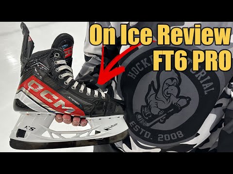Видео: Обзор хоккейных коньков CCM Jetspeed FT6 Pro