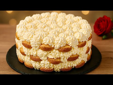 Видео: Этот нежный торт покорил всех хозяек! 😘😋