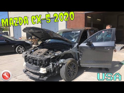 Видео: Mazda CX-5 2020 Небольшой удар