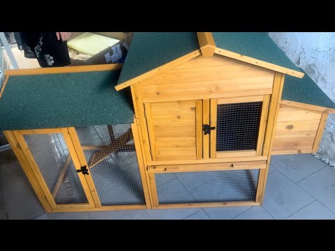 Видео: Декоративный Домик Для Кур Несушек С Ozon! Мое Мнение Довольно Таки Не Плохой! Скажу Даже Красивый!