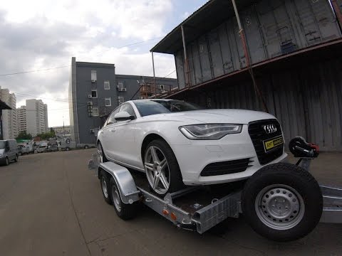 Видео: Прицеп-эвакуатор МЗСА 852111.302. Автовоз.  Обзор АМТ-Маркет