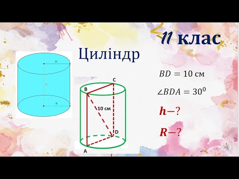 Видео: Циліндр. Теорія та практика.