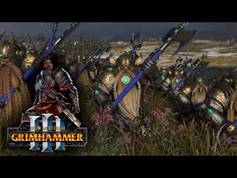 Видео: Grimhammer III - лучший мод для TW: Warhammer III, Гномы, стрим 1 (PC, 2025)