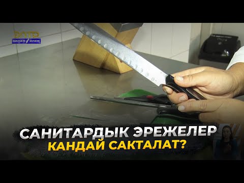 Видео: 9-сабак. Ашпозчу.  Санитардык эрежелер //Кесипке багыт
