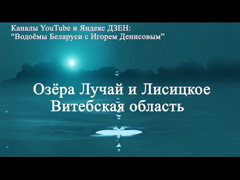 Видео: Озёра Лучай и Лисицкое. Витебская обл.