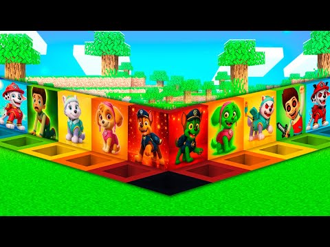 Видео: ЩЕНЯЧИЙ ПАТРУЛЬ ВЫБЕРИ ПРАВИЛЬНЫЙ ПОРТАЛ СКАЙ ЗОМБИ РАЙДЕР ГОНЩИК в МАЙНКРАФТ PAW PATROL МУЛЬТИК