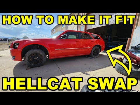 Видео: Пошаговое руководство по замене Hellcat или Scat Pack на Dodge Magnum / 300C / Charger — модифика...