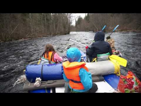 Видео: Р. Западная Двина. Майский сплав