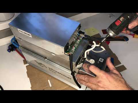 Видео: Дополнительный блок питания на Whatsminer: процесс установки