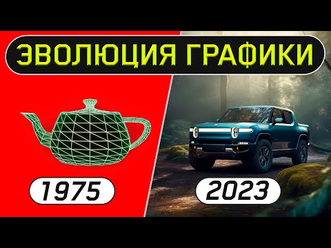 Видео: 👾Эволюция 3D графики 1963 - 2023👾