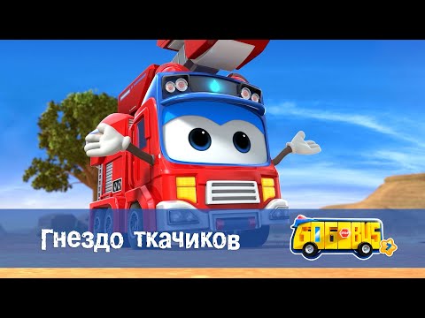 Видео: 🚌Школьный автобус Гордон. Сезон 7 - Серия 20.Гнездо ткачиков - Мультфильм