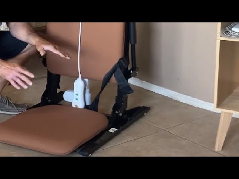 Видео: Электрический подъёмник для пола MAIDeSITe, устройства для помощи при падении помогут вам встать ...