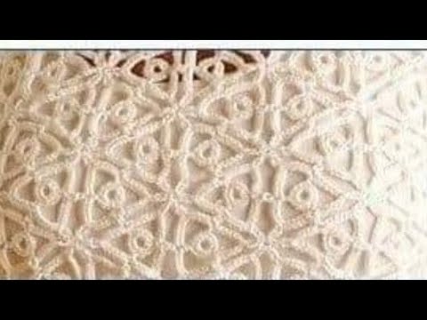 Видео: Super! Оpenwork crochet motif for dress or top. Ażurowy motyw szydełkowy na sukienkę lub top. Scheme