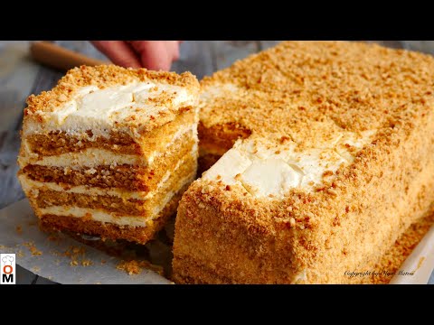 Видео: Торт "Медовик" за 30 МИНУТ Без Лишних Заморочек | Honey Cake Recipe