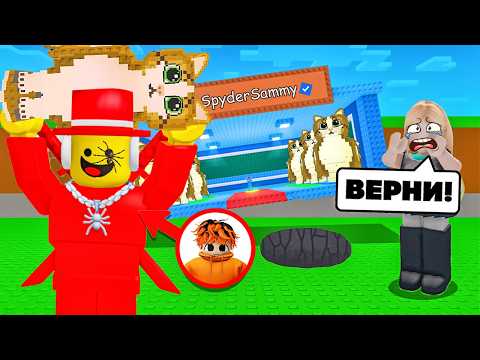 Видео: Я притворился АДМИНОМ SAMMY и затроллил ДЕВУШКУ В Steal a Brainrot😂