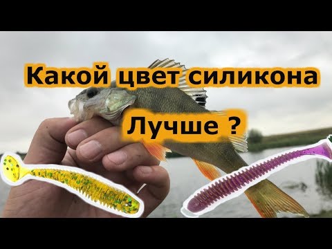 Видео: Ловля окуня на спиннинг.Какой цвет силикона лучше?