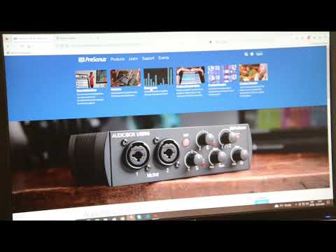 Видео: Як зареєструвати PreSonus Audiobox USB96, де скачати драйвер