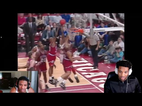 Видео: Фанат Джордана отреагировал на фаната Леброна, который не смог смириться с величием Майкла Джорда...