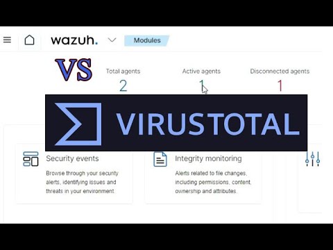 Видео: Wazuh интеграция с virustotal