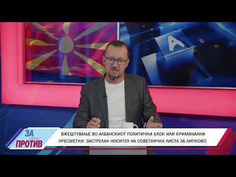 Видео: ЗА ИЛИ ПРОТИВ (07.10.2025) ГОСТИН: МИЛАН СТЕФАНОСКИ – АНАЛИТИЧАР