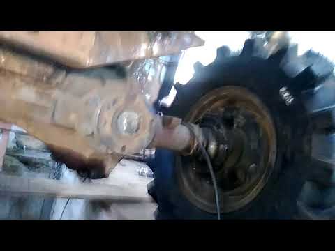 Видео: тросавая кулиса кпп на самодельный трактор