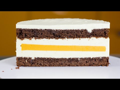 Видео: ИДЕАЛЬНОЕ СОЧЕТАНИЕ ВКУСОВ ШОКОЛАДНОГО ТОРТА. Рецепт торта который тает во рту Торт - Ванильная зима