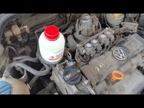 Видео: Гаражная раскоксовка VW POLO бензиновый двигатель 1.6 СLSA средством Reanimator PRO