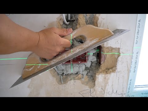 Видео: Монтаж на конзола в бетон - как се прави?