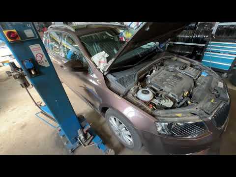 Видео: Шкода Октавия А6 2.0tdi замена ремня ГРМ и ремня привода маслонасоса.