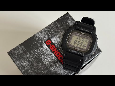 Видео: Casio G-Shock GW-5000U-1 (распаковка)